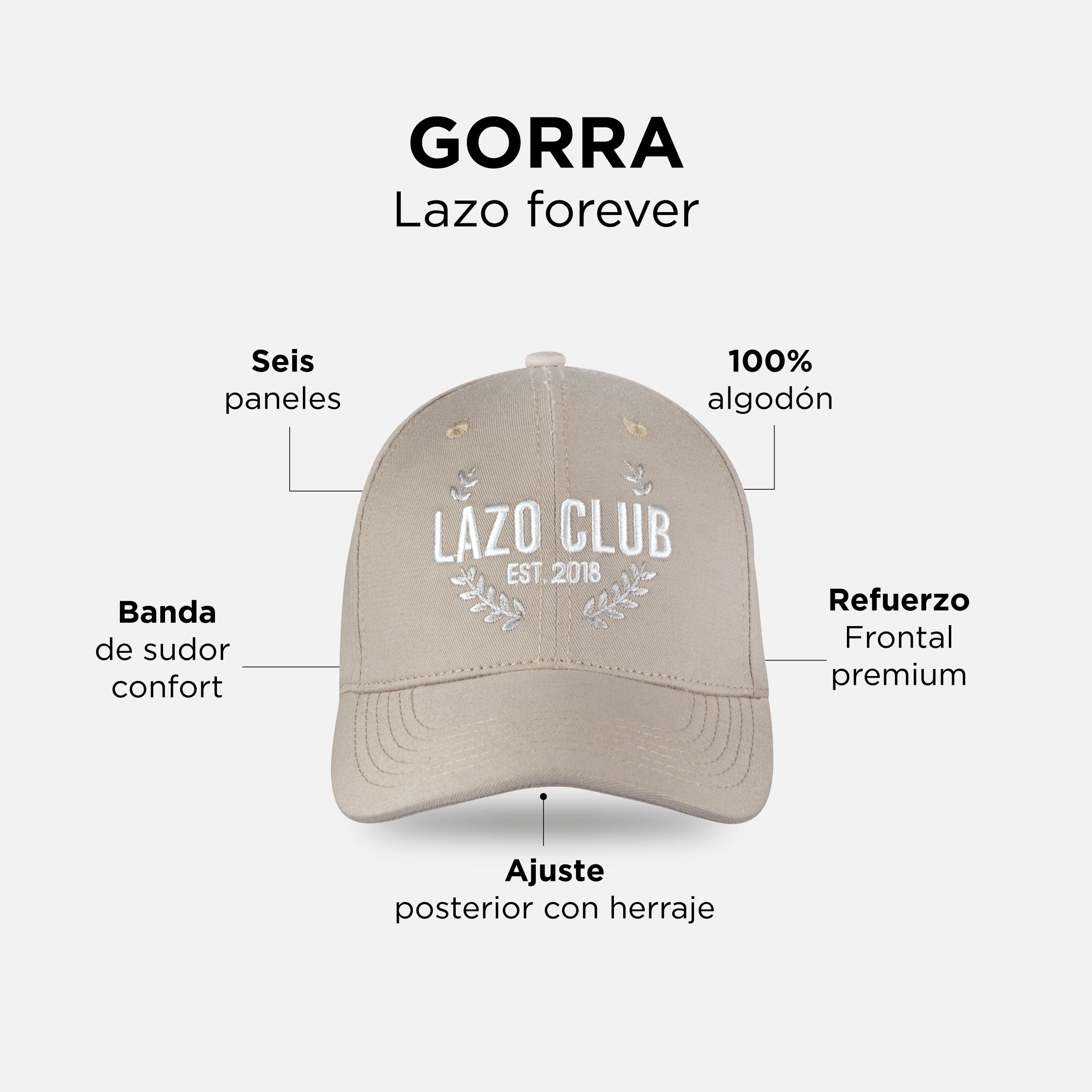 GORRA LAZO LZCH09